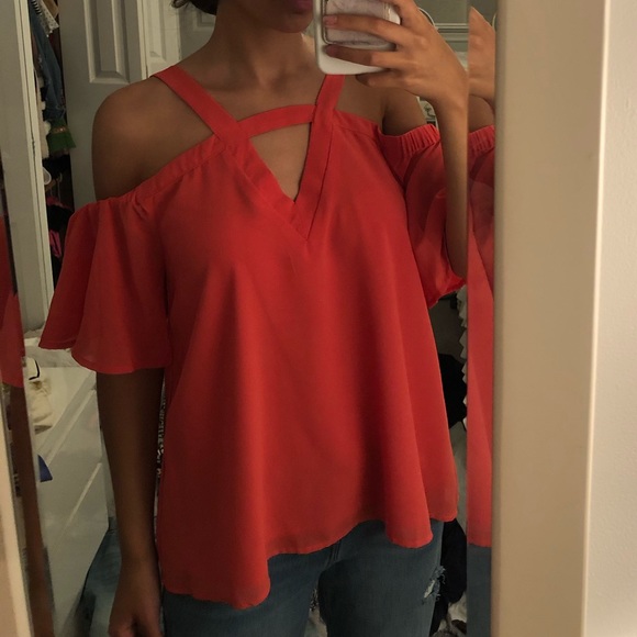 NWT Off the Shoulder Blouse - Picture 1 of 4